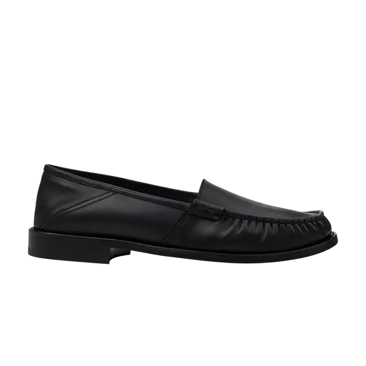 Лоферы Rhude Gathered Slip On Loafer, черный