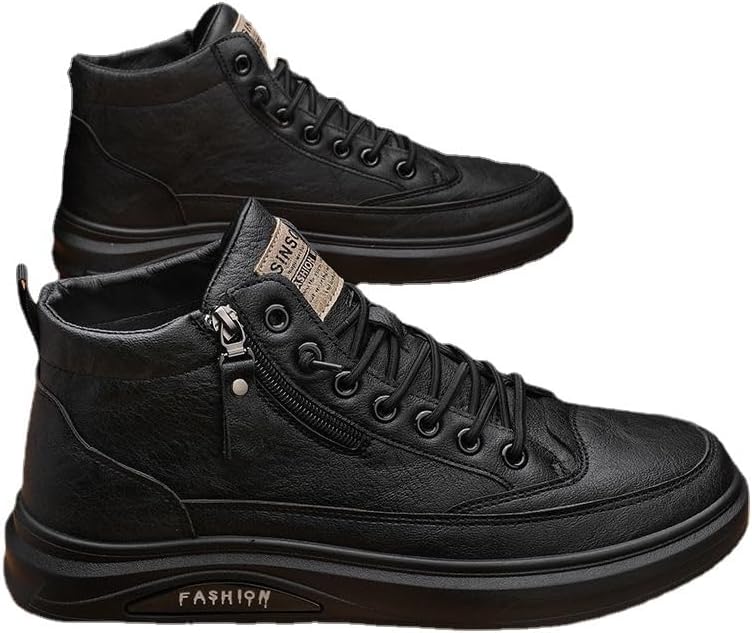 

Мужские кроссовки-оксфорды на шнуровке, легкие повседневные прогулочные туфли, мужские кроссовки повседневные классические туфли Hhhchpm, черный