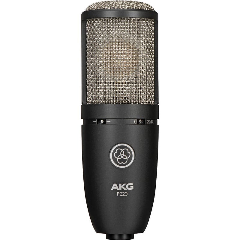 

Конденсаторный микрофон AKG P220 Large Diaphragm Cardioid Condenser Microphone
