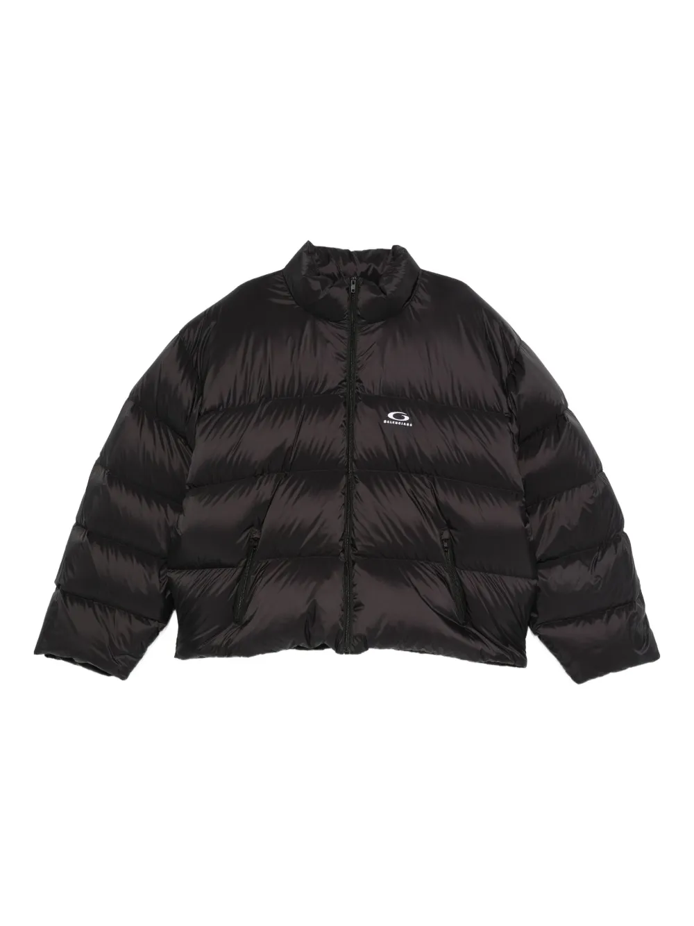 

Пуховик с логотипом BALENCIAGA, черный