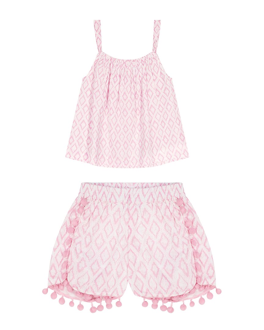 

Mer St Barth Colette Топ и шорты Комплект Mer St. Barth, розовый