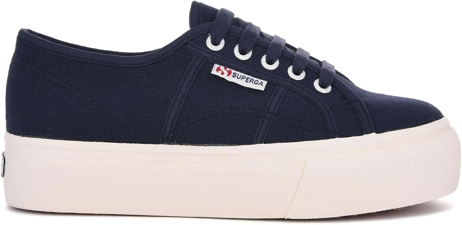 Унисекс взрослые кроссовки Superga 2730-Cotu Oxford, синий — фото 2