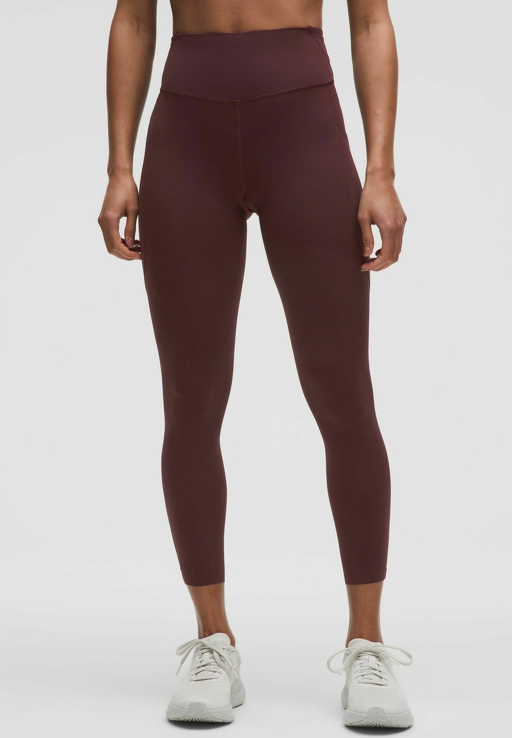 

Леггинсы Fast and Free High-Rise Pockets 64cm lululemon, фиолетовый