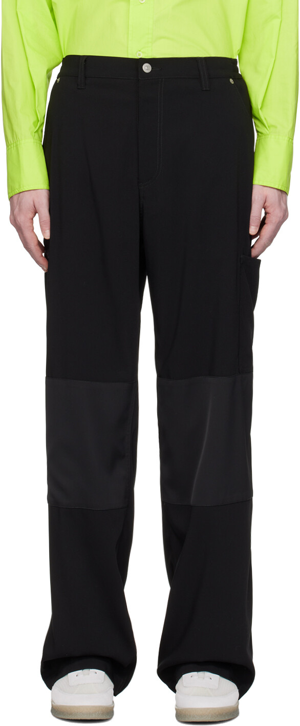 

Черные брюки с карманами Mm6 Maison Margiela