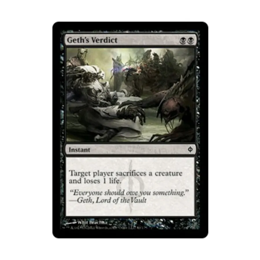 

CCG Вердикт гета (клавиша), MTG - New Phyrexia