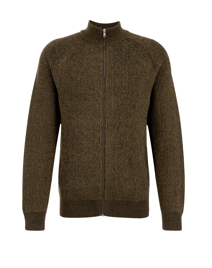 

Вязаный кардиган WE Fashion Knit Cardigan, хаки