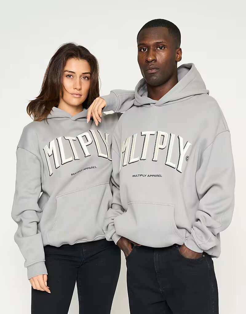 

Multiply Apparel - Сообщество - Толстовка Oversize в цвете Ultimate Grey