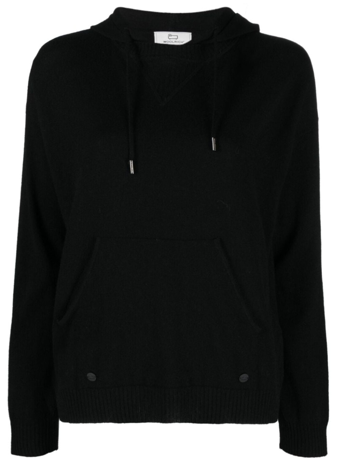 

Джемпер с капюшоном и кулиской Woolrich, черный