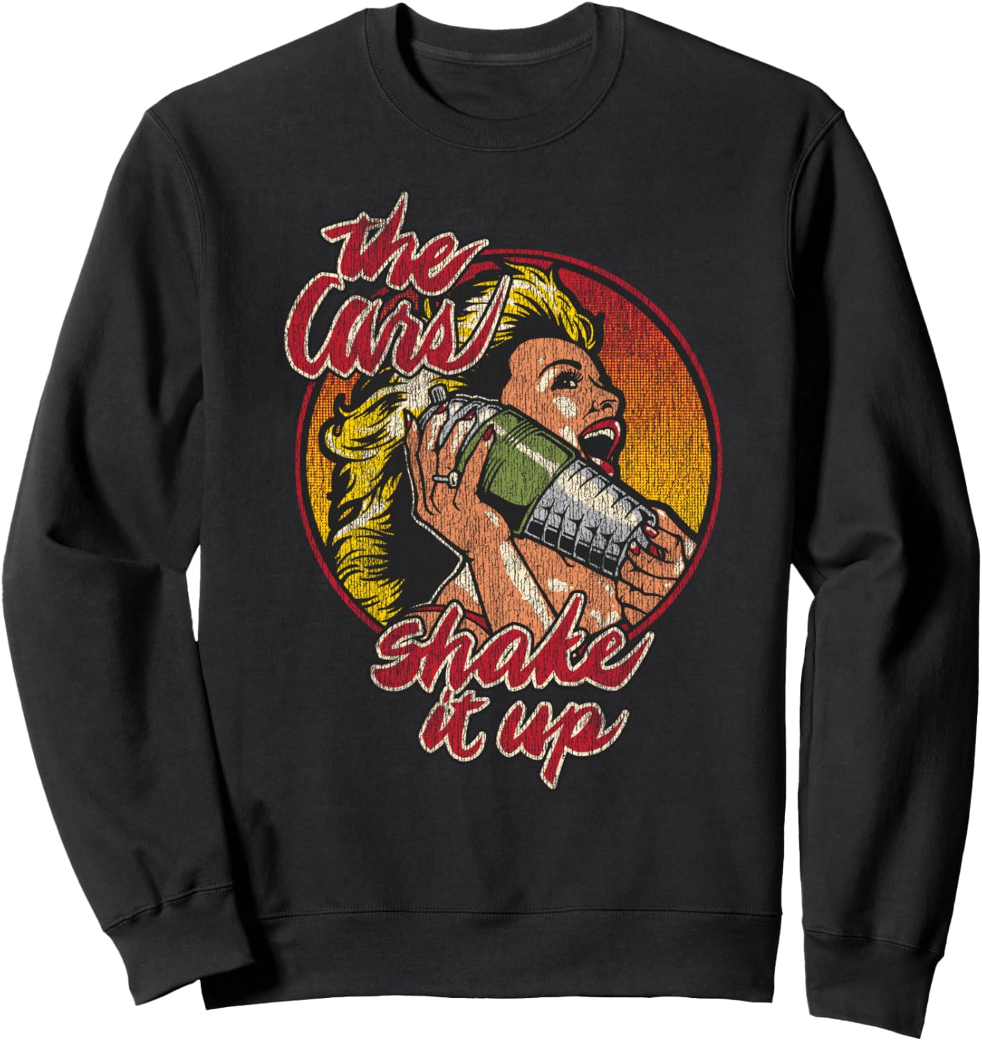 

Толстовка The Cars - Shake It Up Control Industry, черный