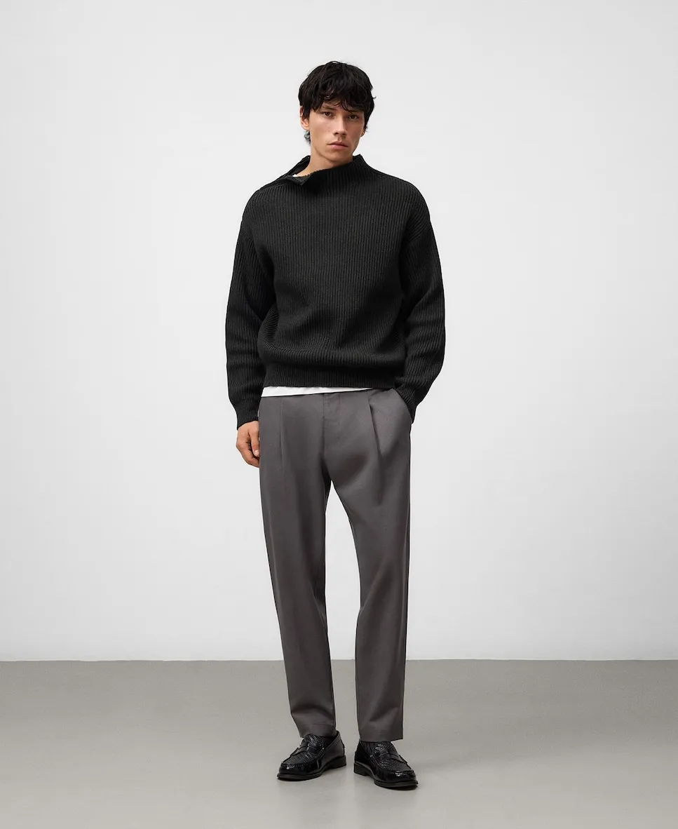 

Мужские чиносы свободного кроя с защипами Adolfo Dominguez, серый