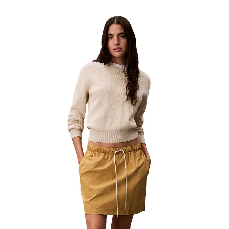 Повседневная короткая юбка женская Calvin Klein, RM6-Yellow Cork