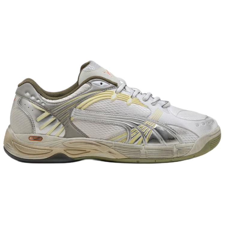 PUMA Мужские кроссовки для тренировок Kessel Pro Support белые серебристые — фото 2