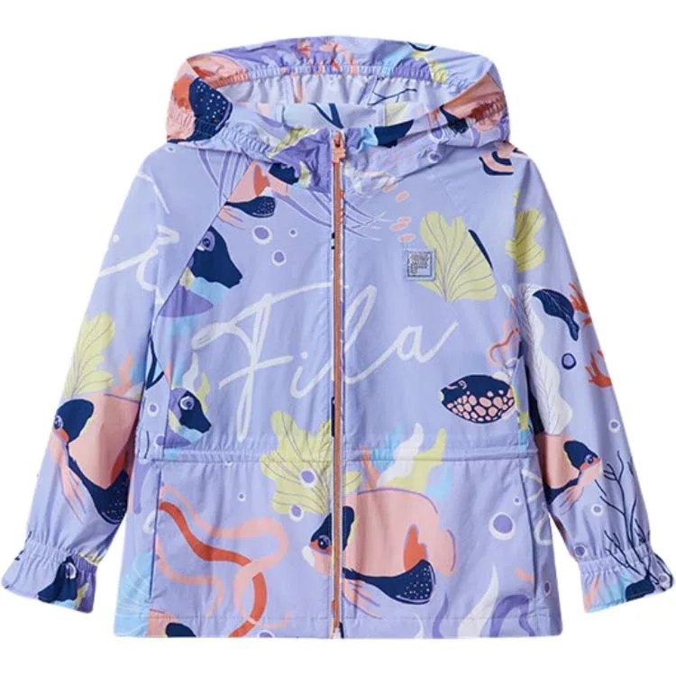 Детская одежда для активного отдыха с принтом, возраст 3-7 лет FILA KIDS, All Over Print 2 — фото 3