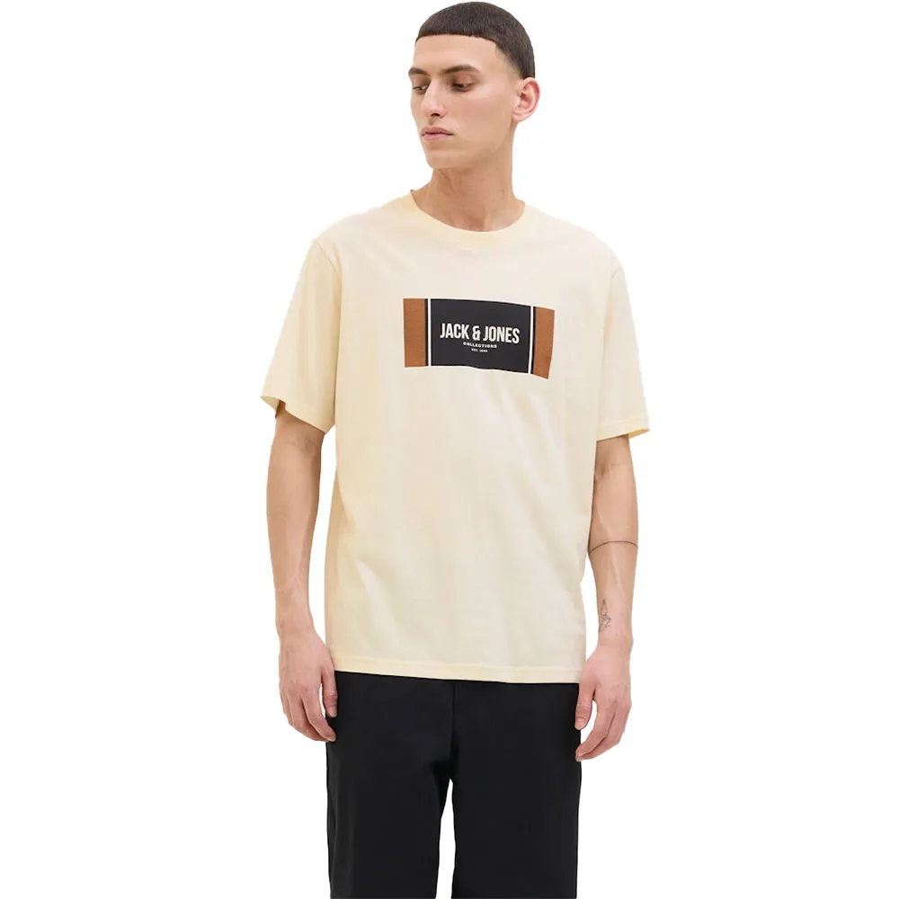 

Футболка с коротким рукавом Jack & Jones Hayato, бежевый
