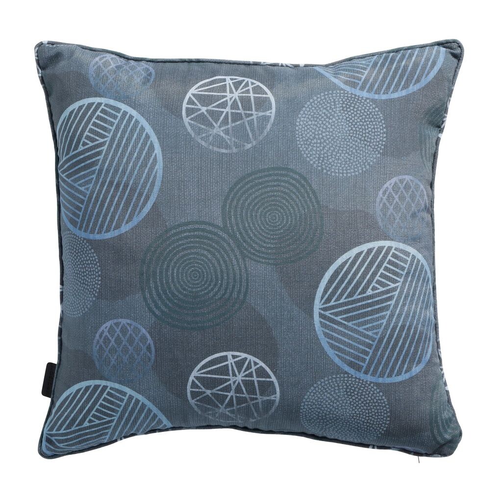 

Madison - Декоративная подушка Circle Blue - 50x50см