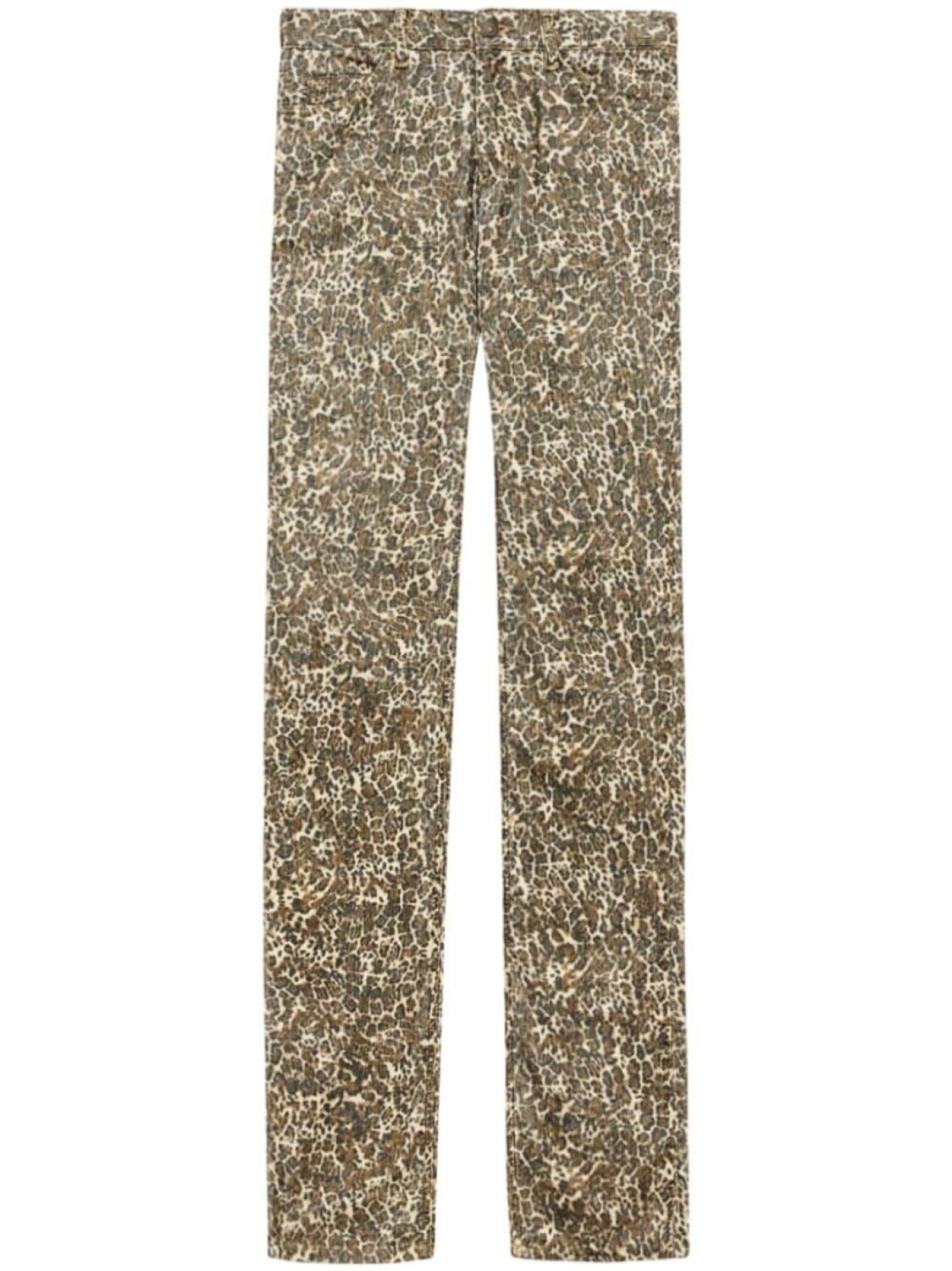 

ISABEL MARANT брюки Ferni прямого кроя, коричневый