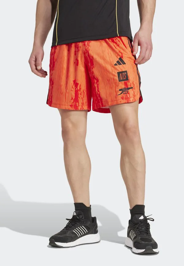 Arsenal fc x nts ubp shorts shorts Adidas Performance, Unity Orange/Active Red