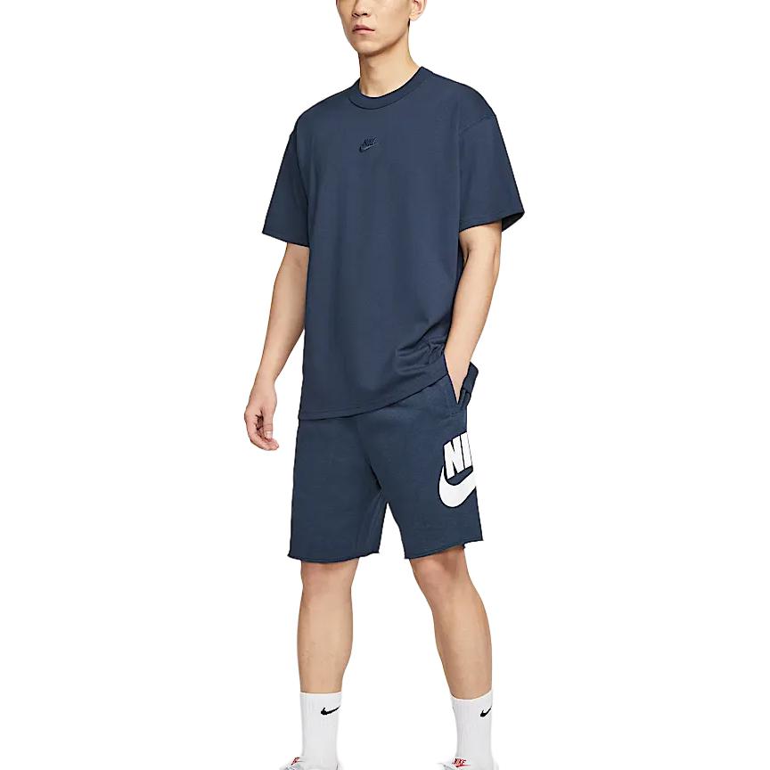 Футболка мужская Sportswear Premium Essentials цвет Obsidian Nike, Obsidian Color — фото 4