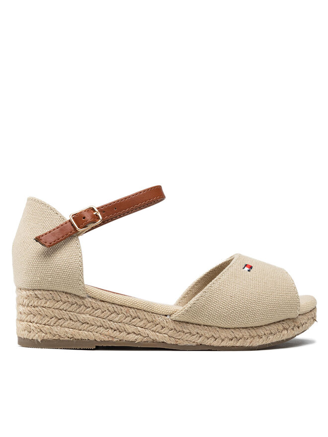 

Эспадрильи Tommy Hilfiger Rope Wedge Sandal T3A7-32185-0048 M, бежевый