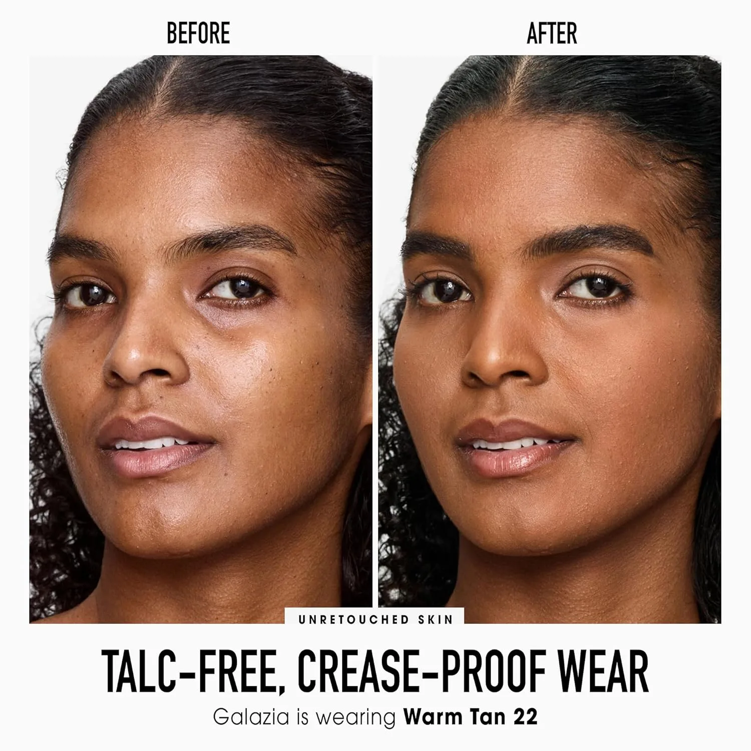 bareMinerals Original Pressed Powder Foundation Mineral SPF 15 - без талька, сияющий финиш, регулируемая плотность покрытия, веганский продукт, чистая косметика., AV Warm Tan 22 — фото 3