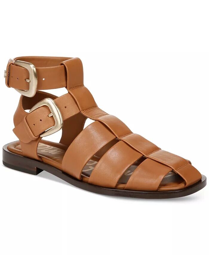 

Женские сандалии на плоской подошве Dawn Fisherman Sam Edelman, коричневый