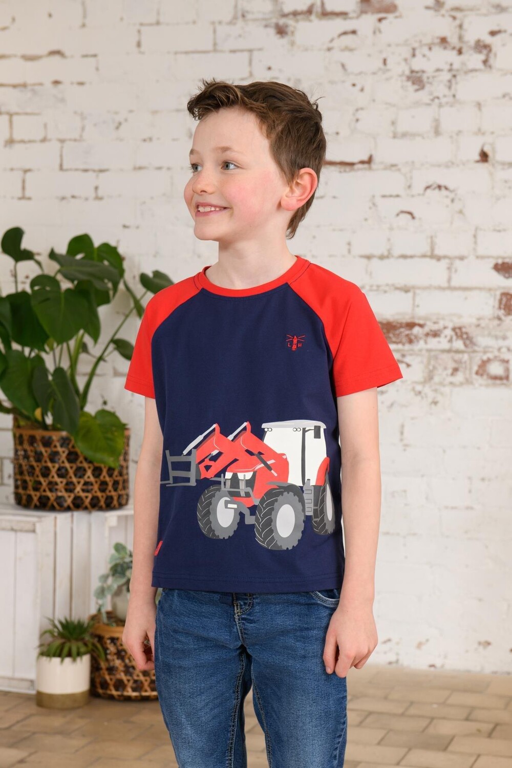 

Футболка Mason Tee с короткими рукавами Lighthouse Clothing, красный
