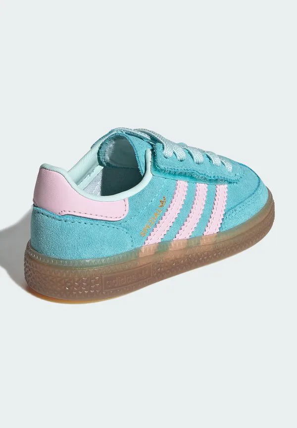 Игровые кроссовки handball spezial cf el i baby shoes Adidas Originals, Pulse Aqua Clear Pink Gum — фото 4