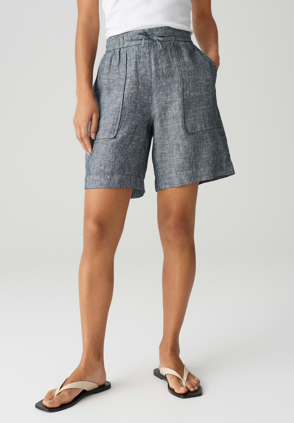 

Шорты HIGH RISE RELAXED FIT OPUS, синий