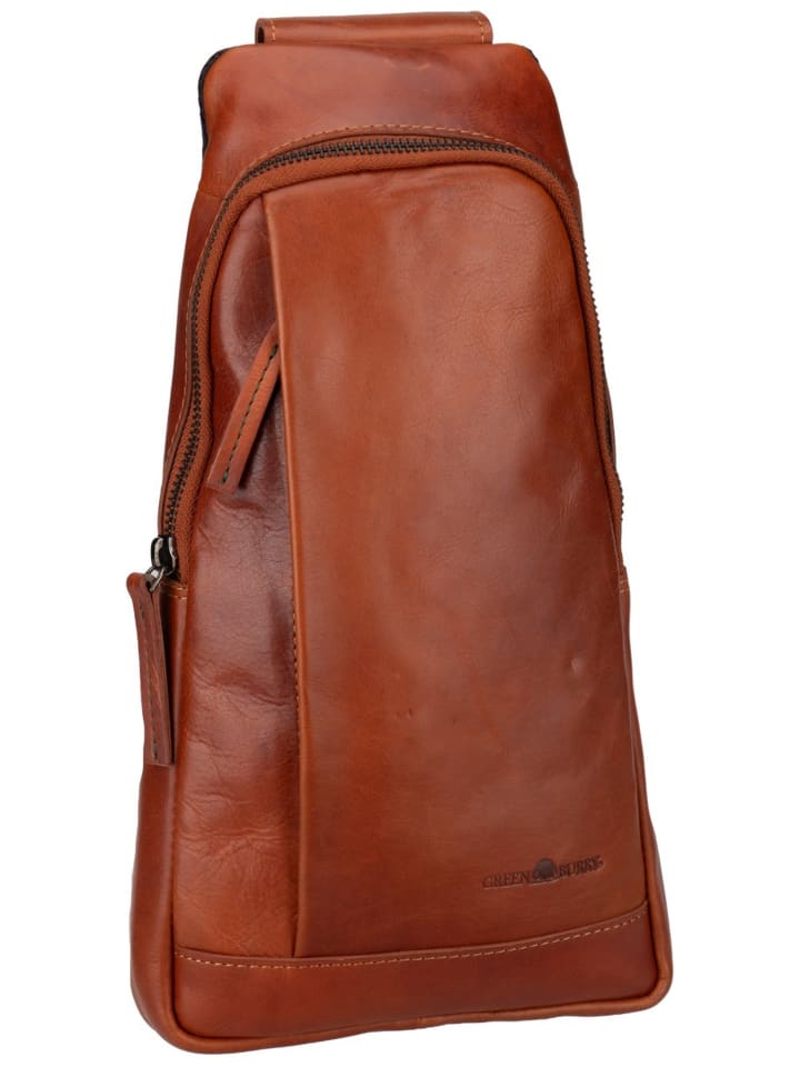 

Greenburry Сумка-кроссовер Bodybag Newport карамельного цвета