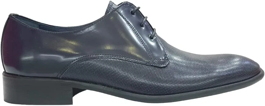 Туфли Blau Leder Kleid Schuhe - Leder Emirey, Navy