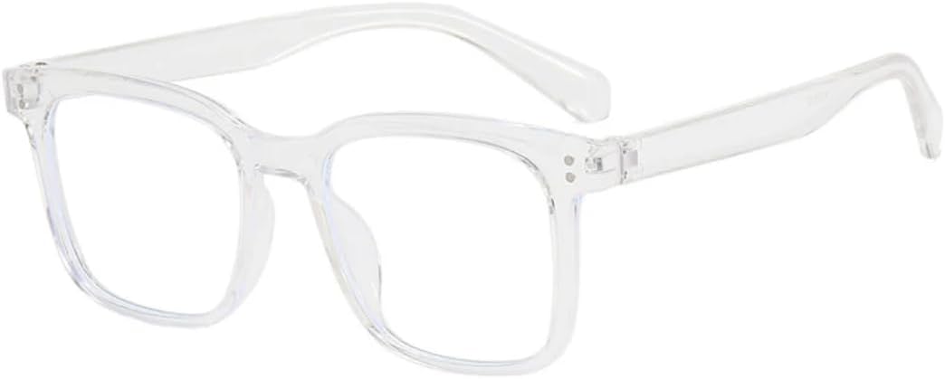 

Солнцезащитные очки с защитой UV400 | Большая оправа с заклепками и цветными линзами | Для женщин и мужчин | Для занятий спортом на открытом воздухе и вождения DSVIGF, Clear Clear