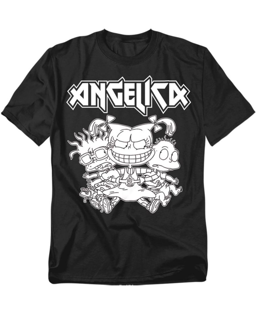 

Футболка "Angelica Pickles Rocks" больших размеров Rugrats, Black, Черный, Футболка "Angelica Pickles Rocks" больших размеров Rugrats, Black