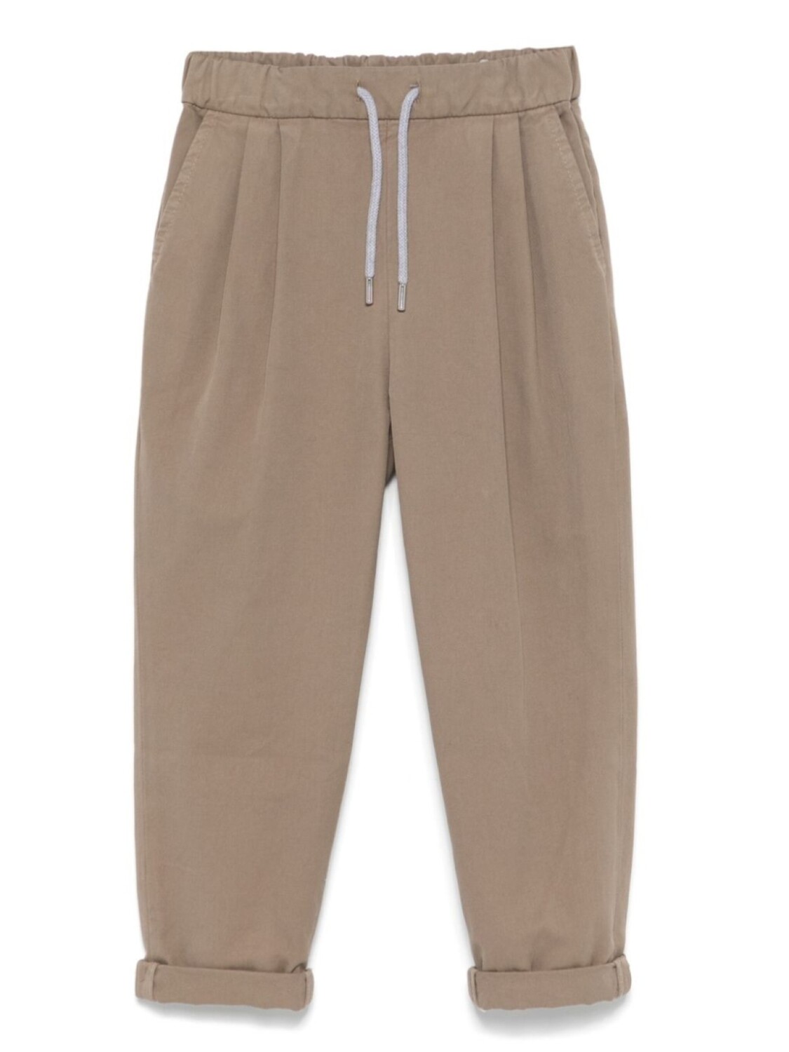

Брюки зауженные детские Brunello Cucinelli Brunello Cucinelli Kids, коричневый