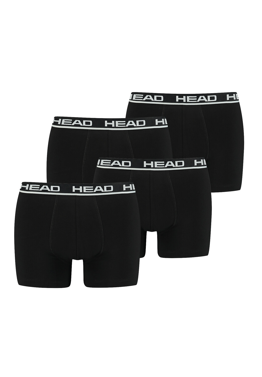 

Боксеры HEAD Boxershorts Head Basic Boxer 4P, цвет 005 - Black