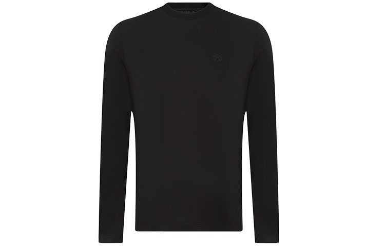 

Футболка с нашивкой-логотипом EMPORIO ARMANI, черный