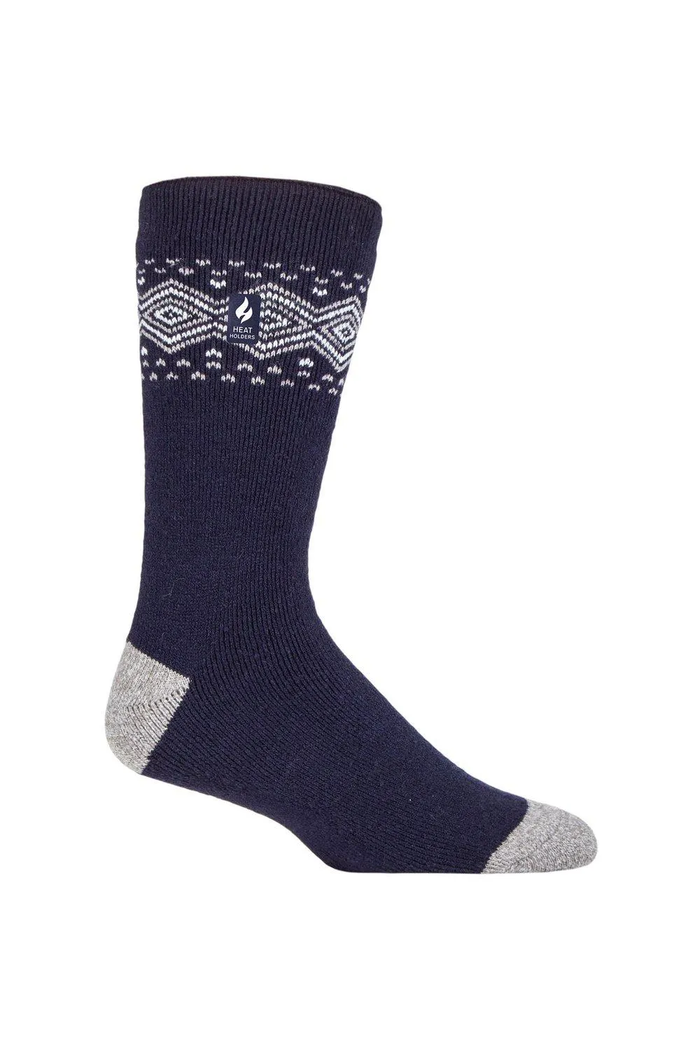 

1 пара носков в полоску, с рисунком и узором 1.6 TOG Lite SOCKSHOP Heat Holders, синий