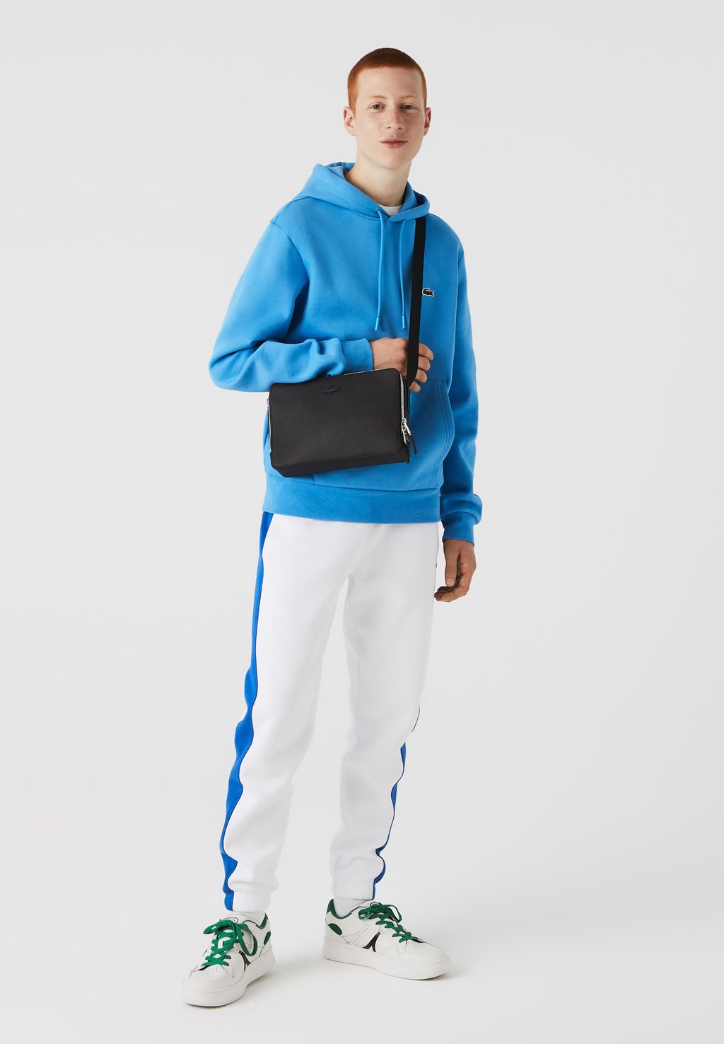 

Толстовка с капюшоном PLUS Lacoste, светло-голубой