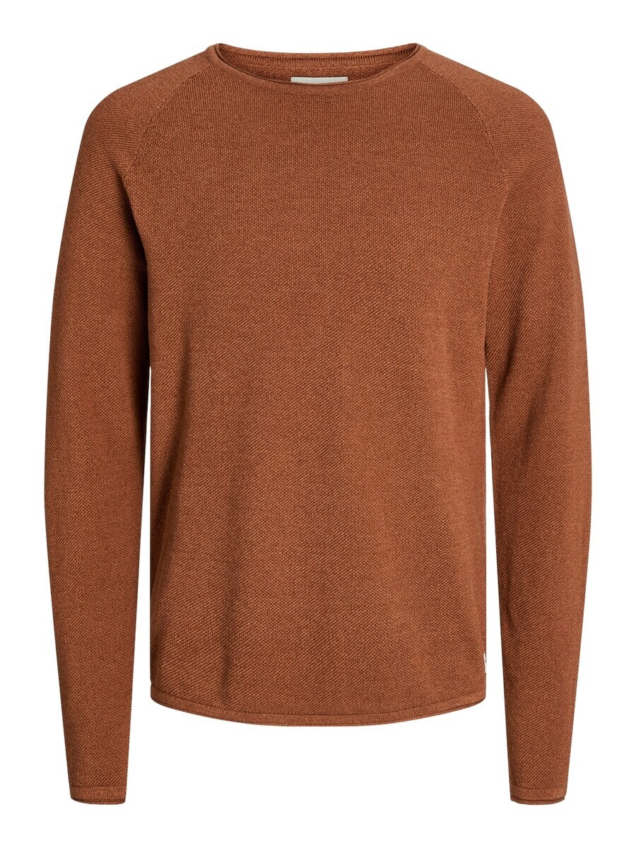 

Свитер JACK & JONES Regular fit Sweater JJEHill, цвет Cognac