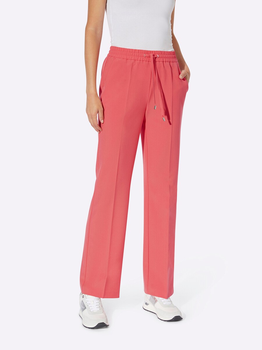 

Тканевые брюки heine Regular Pants, розовый