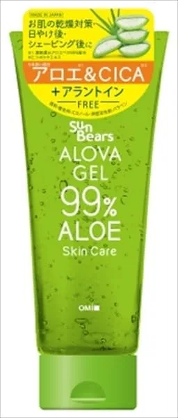 Крем-гель для тела Sun Bears Aruba Gel C, Omi Brothers, 200 г, набор 6 шт