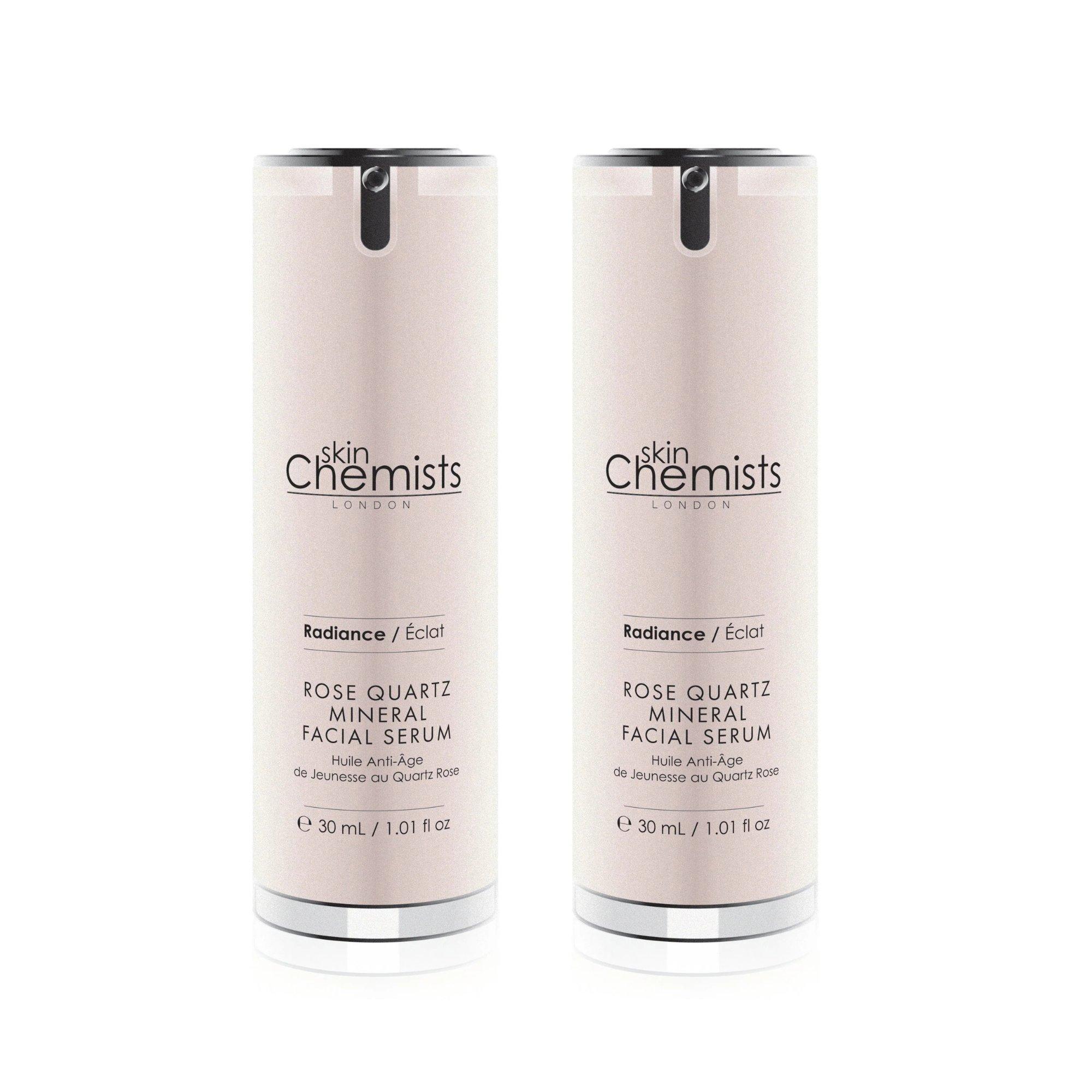 

Минеральная сыворотка для лица с розовым кварцем (2 шт.) skinChemists, Duo Pack (x 2)