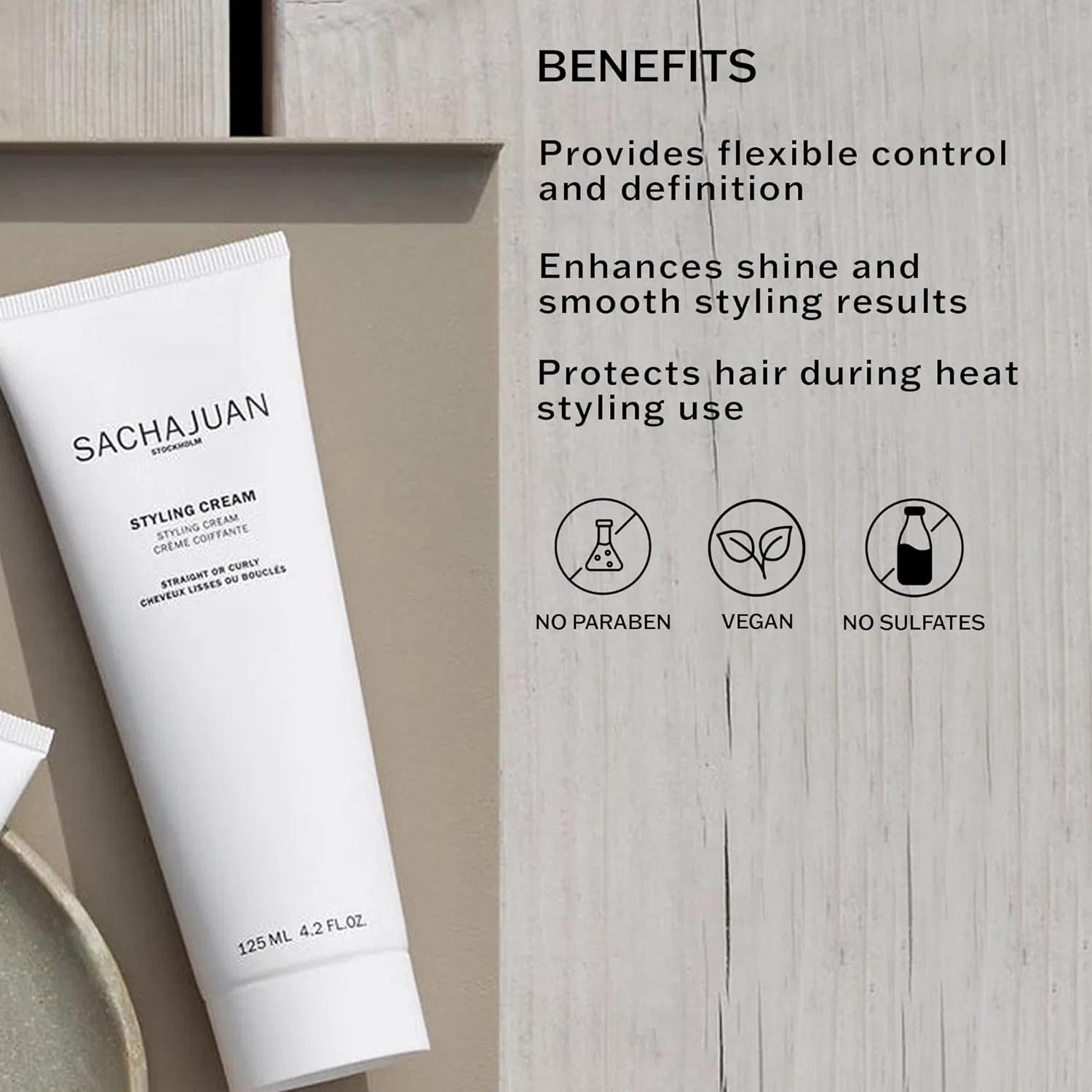 Крем для укладки «Styling Cream» от SACHAJUAN, 125 мл Sachajuan — фото 2