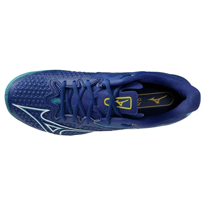 Унисекс кроссовки для тенниса «Wave Exceed Tour 6 AC» от Mizuno, Blue X White (15) — фото 3