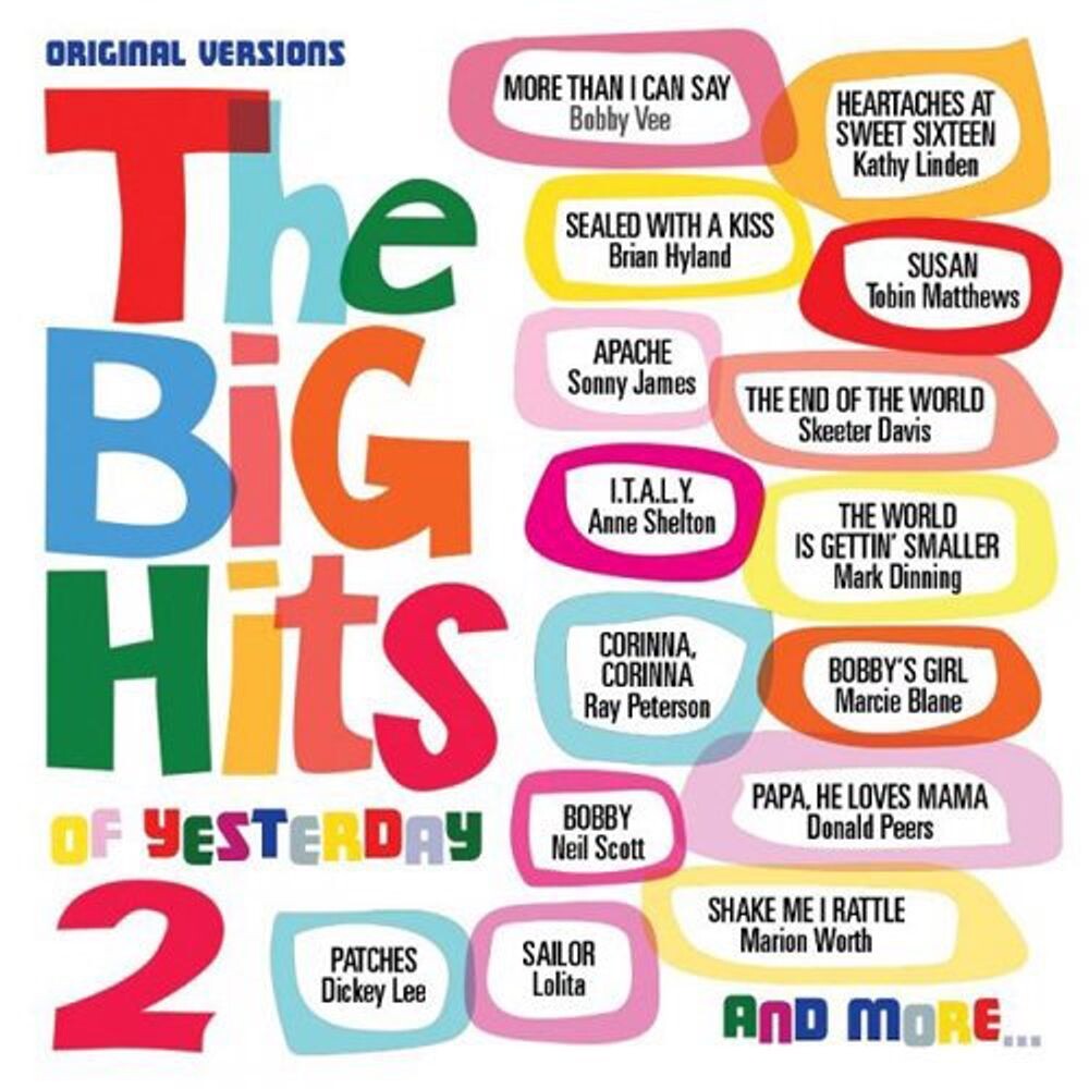 

Диск CD Big Hits Of Yesterday 2 - Various Artists