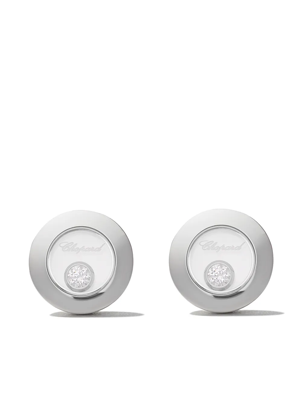 

Серьги Happy Diamonds Icons из белого золота с бриллиантами Chopard