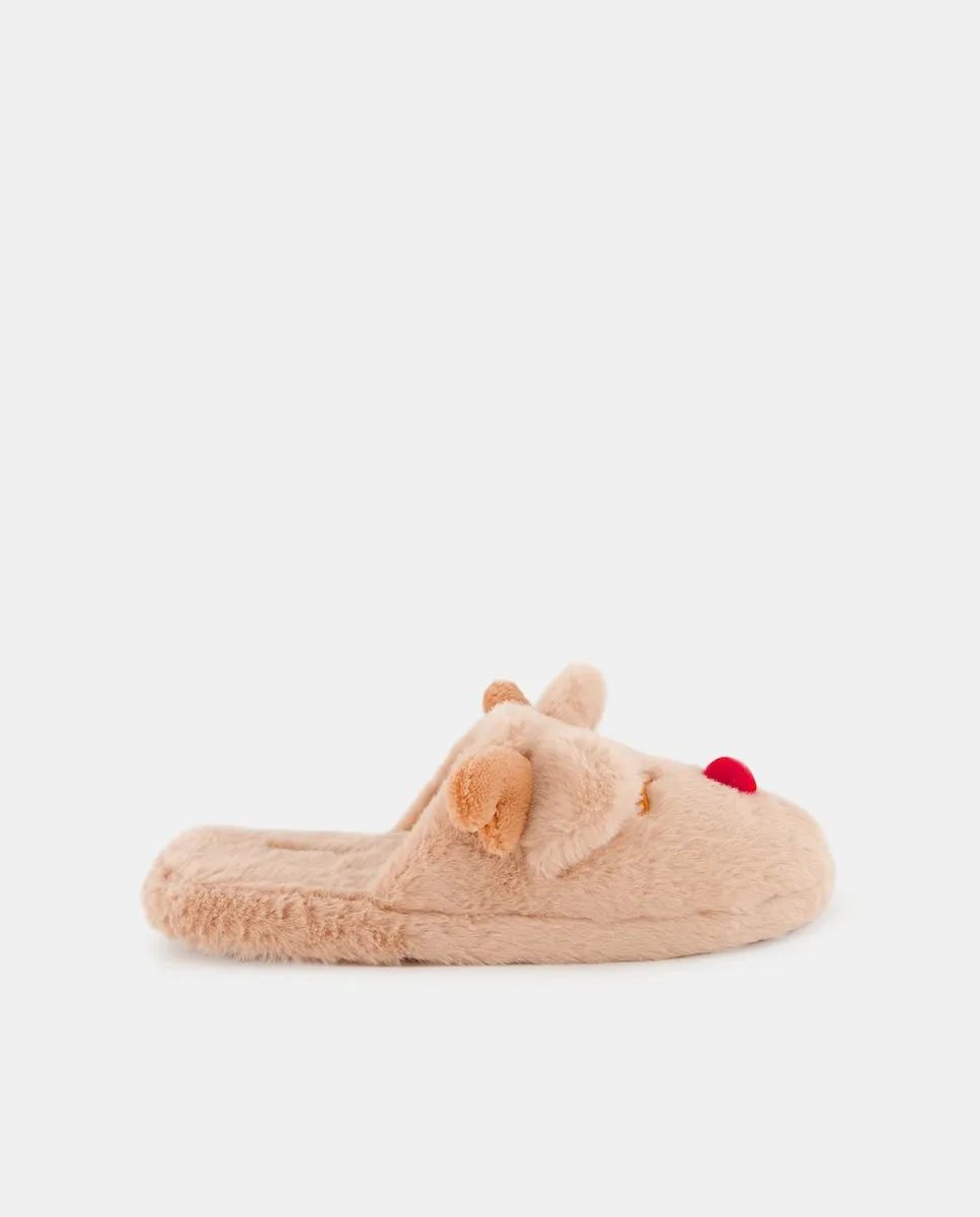 

Женские носки-башмак из полиэстера Easy Wear, коричневый