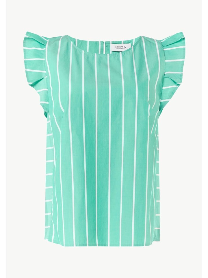 

Блуза comma CI Bluse ärmellos, зеленый
