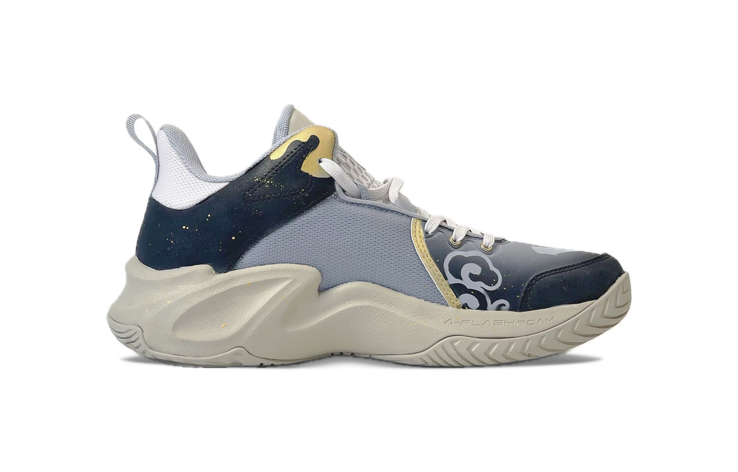 

Баскетбольные кроссовки Airspace 4 Basketball Shoes Men Low-Top Gold Anta