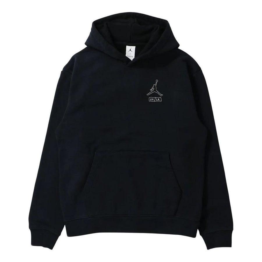 

Худи Air Jordan x Union LA Fleece Hoodie 'Black', черный