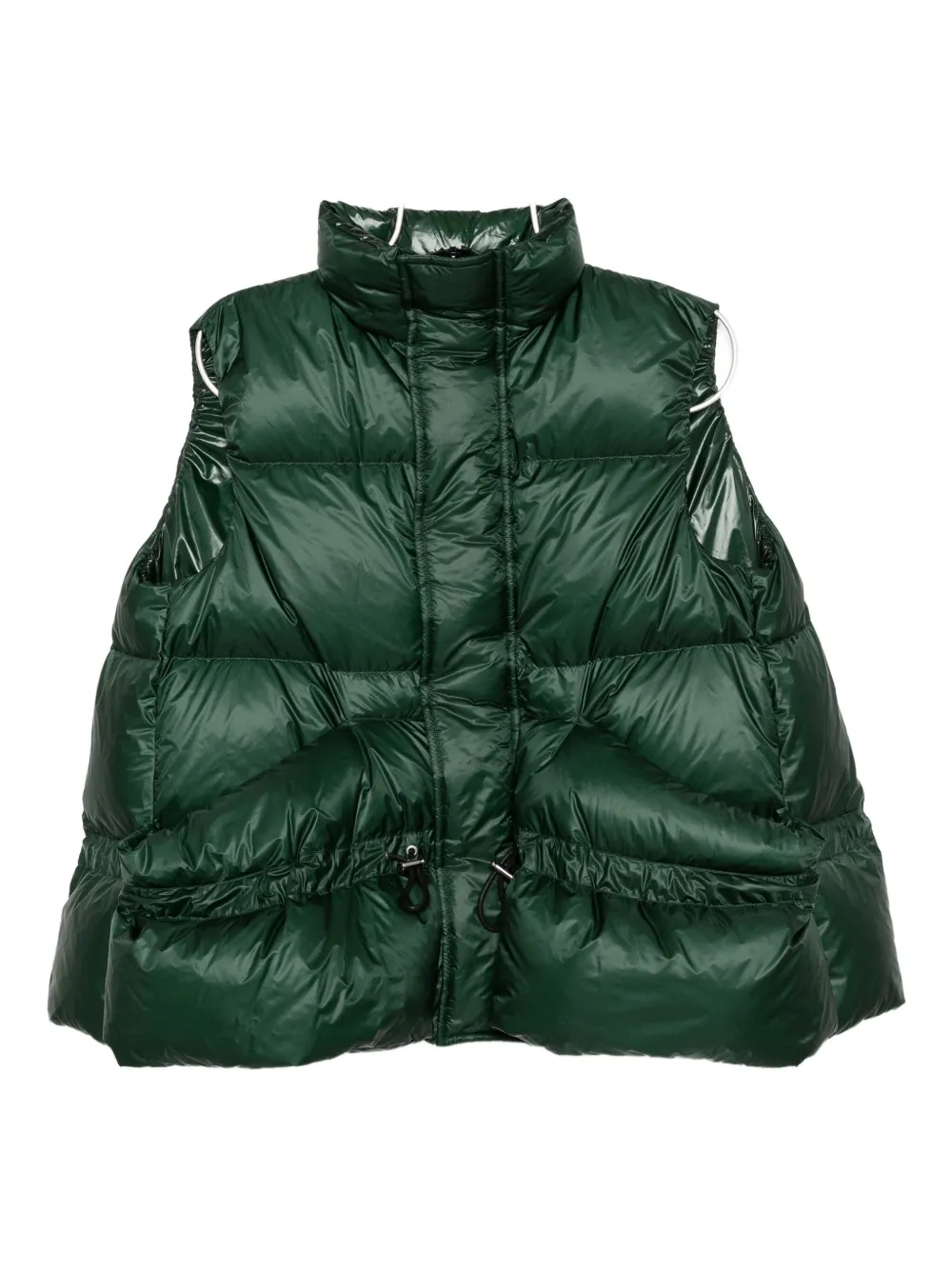 

Пуховый жилет SACAI, зеленый